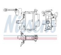 Intercooler Air Cooled Aluminium Compatible Pour Toyota Corolla Berline