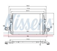 Intercooler Air Cooled Aluminium Pour Alfa Romeo 159 Sportwagon 939_ 939