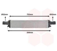 Intercooler Air Cooled Aluminium Pour Audi Q5 A6 Avant Porsche Macan