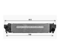 Intercooler Air Cooled Aluminium Pour BMW 2 Active Tourer F45 X1 F48 F46