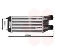 Intercooler Air Cooled Aluminium Pour Fiat Scudo 272 270 270_ Fourgon
