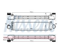 NISSENS 96349 Intercooler
