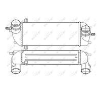 Intercooler Air Cooled Compatible Pour Mitsubishi Space Wagon Sierra