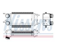 Intercooler Air Refroidi En Aluminium Compatible Pour Ford Tourneo Courier Kombi