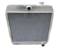 Intercooler de Voiture Compatible avec Chevrolet Bel Air 1955, 1956 et 1957 : radiateur en Aluminium à 3 rangées, pièces de Rechange pour réparation.