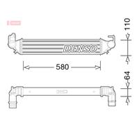 Intercooler DENSO DIT09117