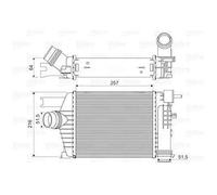 VALEO 818343 Intercooler