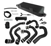 Intercooler échangeur Kit Montage Avant Avec Barre Plaque Aluminium Pour Refroidisseur Intermédiaire Pour Subaru Pour Impreza Pour WRX/STI Ej20 Ej25 BK/BL/RD V2 2002 - 2007
