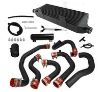 Intercooler échangeur Kit Montage Avant Avec Barre Plaque Aluminium Pour Refroidisseur Intermédiaire Pour Subaru Pour Impreza Pour WRX/STI Ej20 Ej25 BK/BL/RD V2 2002 - 2007