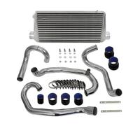 Intercooler échangeur Kit Refroidisseur Intermédiaire Avant Performant Pour Subaru Pour Impreza Pour WRX STI GC EJ20 Turbo 2.0L 1996 - 2000(Le noir)