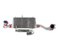 Intercooler échangeur Kit Tuyauterie Refroidisseur Intermédiaire Montage Avant Mise Niveau Pour Mitsubishi Pour Lancer Evolution EVO VII VIII IX 4G63 Turbo 2001 - 2005