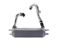 Intercooler échangeur Kit Tuyaux Refroidissement Intermédiaire Montage Frontal Avec Barre Plaque Pour Ford Pour Mustang Ecoboost 2,3 L Mise À Niveau GAS DOHC 2015 - 2022
