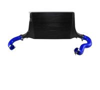 Intercooler échangeur Pour A5 Pour A4 B8 Sportback 2.0 2.7 3.0 Pour TDI 2008-2013 Kit Refroidisseur Intermédiaire Compétition Ajustement Barre Plaque(Bleu)