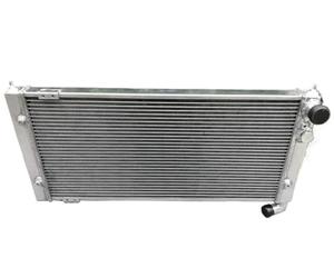 Intercooler échangeur Radiateur En Aluminium 2 Rangées Pour VW Corrado 1991 - 1995 53I VR6 Conversion Turbo 2,9 L Manuel/1983 - 1992 Pour Golf MKII 19E G60 1,8 L