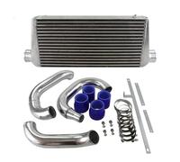 Intercooler échangeur Refroidisseur Intermédiaire Avant Compétition Avec Kit Tuyaux Pour Mitsubishi Pour Lancer Evolution IV V VI 4G63 2.0L Turbo 1996 - 2000