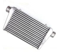 Intercooler échangeur Refroidisseur Intermédiaire Turbo Universel 450 * 300 * 76mm Construction Plaque Barre Montage Avant 76mm Diamètre Extérieur