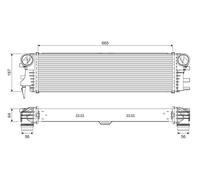 Intercooler, échangeur VALEO 818311 4475010301 4475011301 A4475010301 A447501130