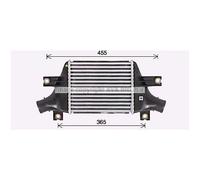 Intercooler En Aluminium Compatible Pour Mitsubishi ASX Lancer VIII Sportback