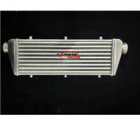 Intercooler en aluminium, conception simple face, 450 mm x 180 mm x 50 mm, technologie Delta-Fin