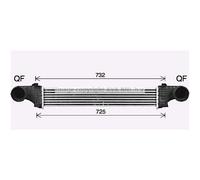 Intercooler En Aluminium Pour Mercedes-Benz E-Class T-Model S211 W211 C219