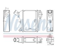 Intercooler En Aluminium Soude Avec Ailettes Compatible Pour Honda CR-V IV RM_