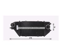 Intercooler En Aluminium Soude Pour Honda CR-V II RD FR-V BE