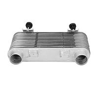 intercooler,Intercooler,Intercooler Universel,Alliage D'Aluminium De Radiateur De Refroidisseur De Moteur Intercooler 52Mm Universel Replacement Pour Moto Automobile