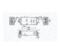Intercooler MAGNETI MARELLI 351319205690
