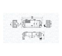 Intercooler MAGNETI MARELLI 351319205760
