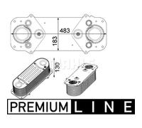 MAHLE ORIGINAL CI 233 000P Intercooler