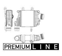 Intercooler MAHLE CI 410 000P