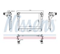 Intercooler NISSENS 961218
