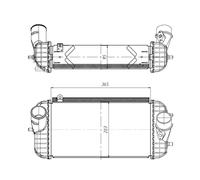 NRF 309066 Intercooler
