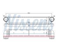 Intercooler On Refroidit L'Air Aluminium Convient pour BMW 5er Touring E39 E38