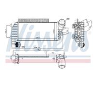 Intercooler On Refroidit L'Air Aluminium Convient pour Ford Focus III Break