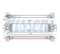 Intercooler On Refroidit L'Air Aluminium Convient pour Ford Mondeo V Break