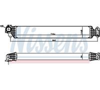 Intercooler On Refroidit L'Air Aluminium Convient pour Honda Civic X Hayon