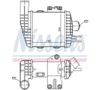Intercooler On Refroidit L'Air Aluminium Convient pour Kia Sportage Je _ Km Jm