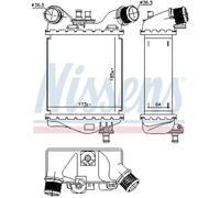 Intercooler On Refroidit L'Air Aluminium pour Fiat 500/595/695 500C/595C