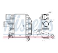Intercooler On Refroidit L'Air Aluminium pour Toyota Avensis Break Corolla
