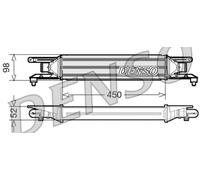 Intercooler Pour ALFA ROMEO FIAT MITO PUNTO