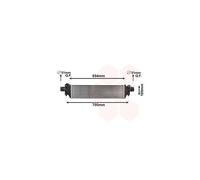 VAN WEZEL - Intercooler (échangeur) 37004664 - Réf. 37004664