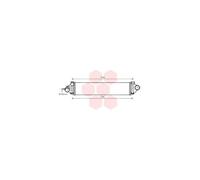 VAN WEZEL - Intercooler (échangeur) 18004473 - Réf. 18004473