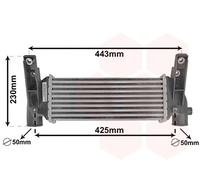 Intercooler Pour Ford Transit Connect P65_ P70_ P80_ 1.8 Di TDCI Tourneo