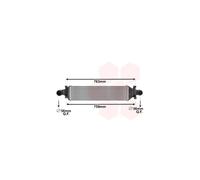 VAN WEZEL 30004659 Intercooler