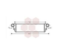 VAN WEZEL - Intercooler (échangeur) 30004297 - Réf. 30004297