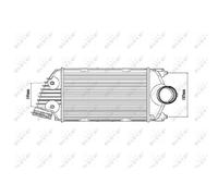 NRF 30187 Intercooler