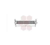 VAN WEZEL - Intercooler (échangeur) 49004039 - Réf. 49004039