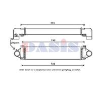 Intercooler Pour Volvo XC60 V40 Berline Ford Galaxy Mondeo IV Break
