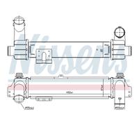 Intercooler Turbo LLC NISSENS Pour KIA Sorento I JC